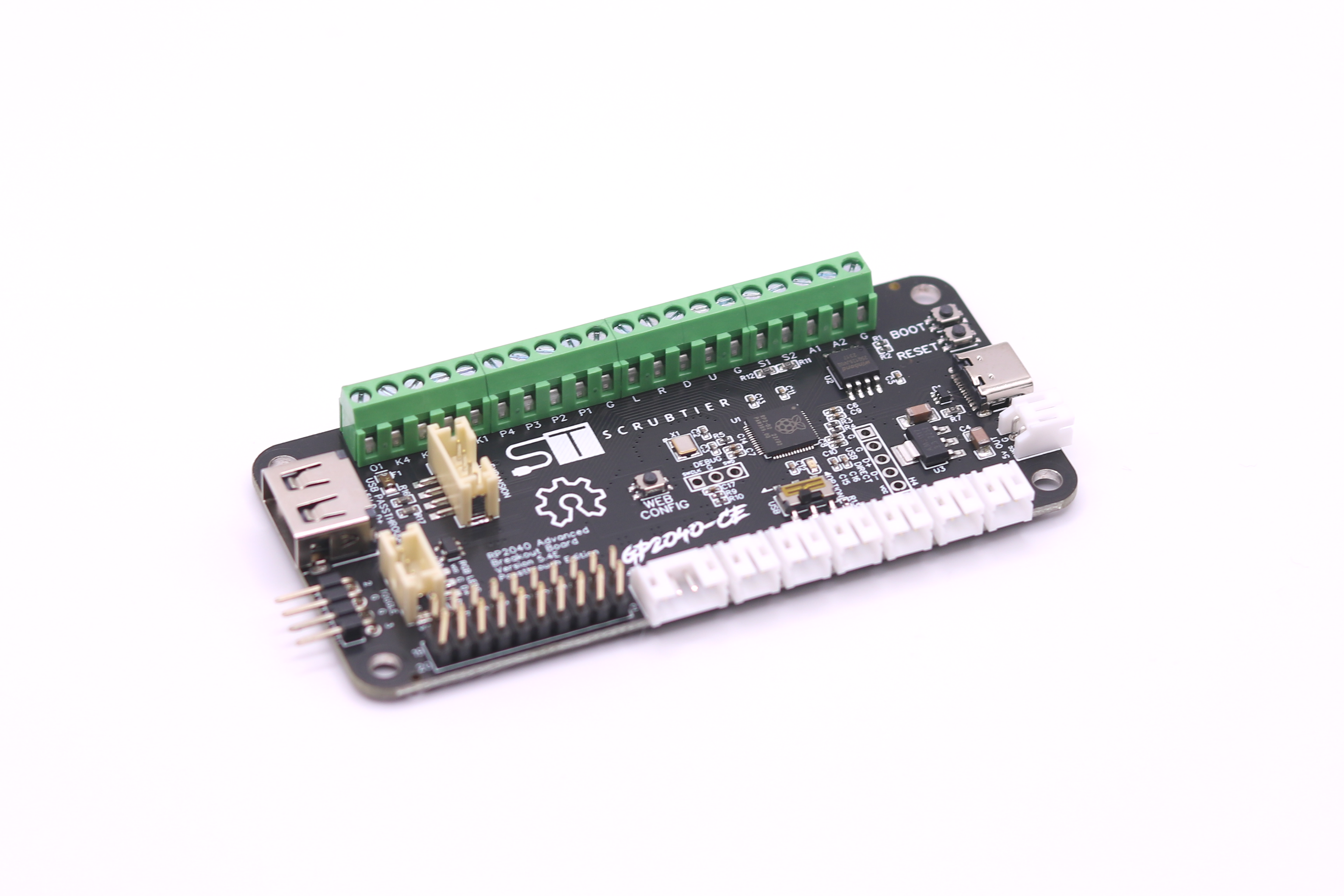 RP2040 Advanced Breakout Board 5.4e (PS5 Passthrough) – ScrubTier RP2040 Advanced Breakout Board 5.4e (PS5 Passthrough) – ScrubTier